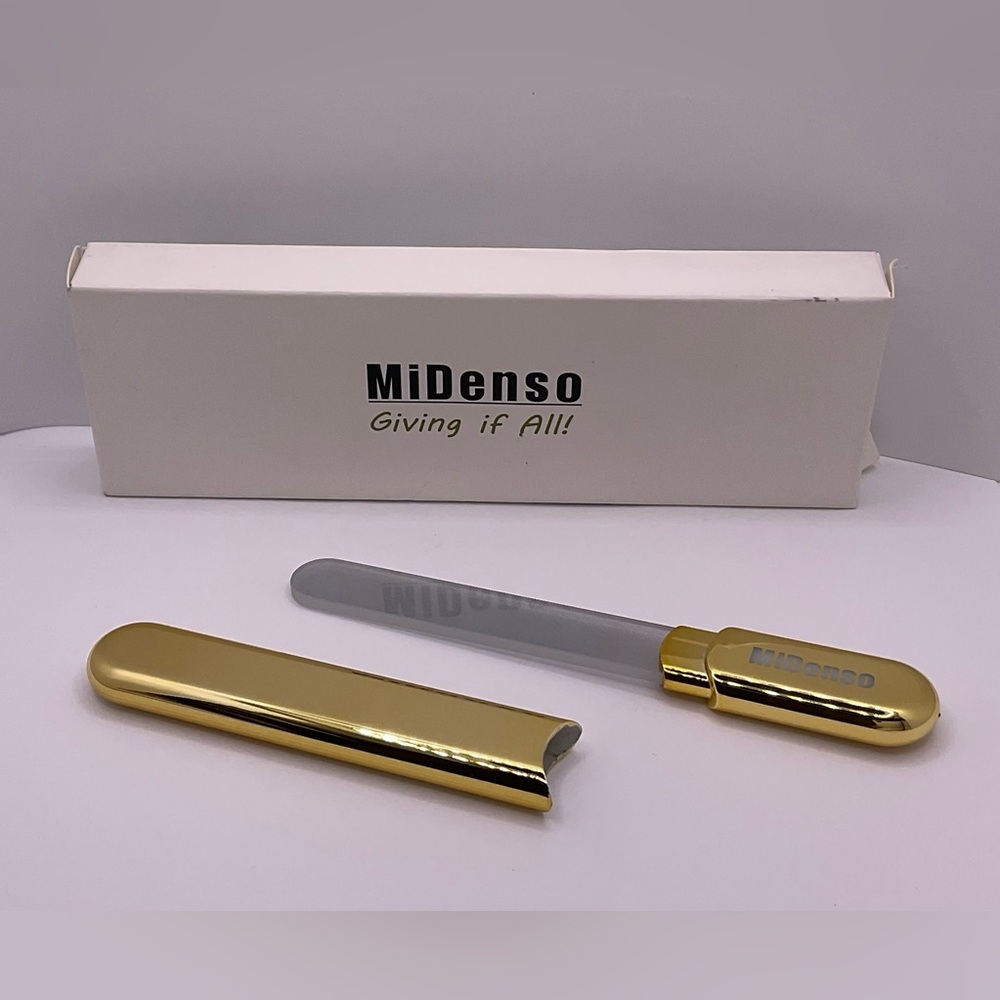 MiDenso Premium Glass Nail File With Case